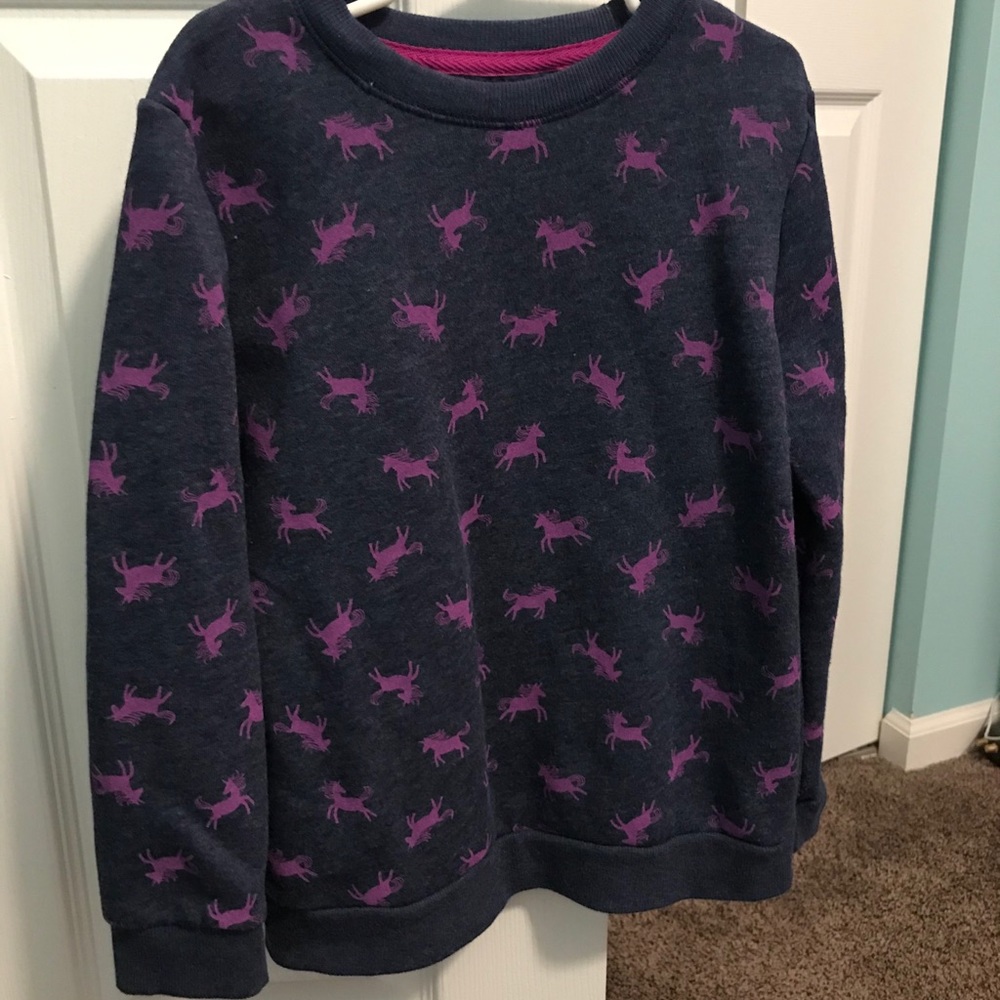 Cat & Jack unicorn sweatshirt